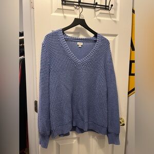 J. Crew Periwinkle Knit Sweater